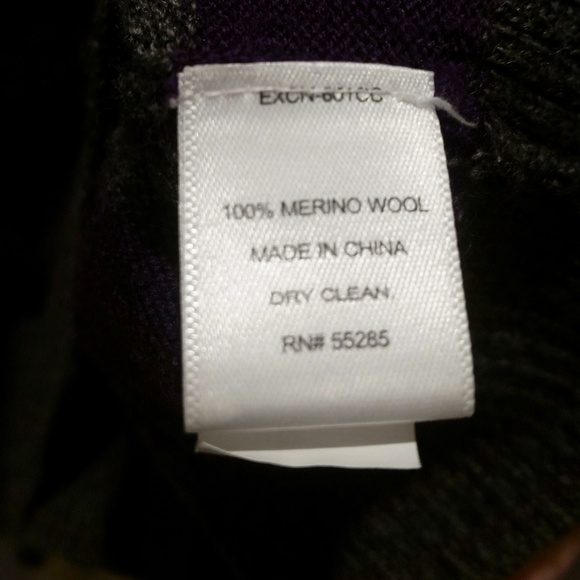 Mens Extra Fine Merino Wool Sweater - Picture 4 of 4